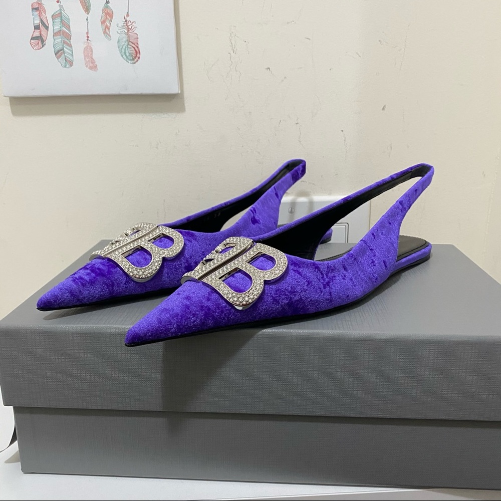 Balenciaga BB slingback flats - Picture 5 of 13